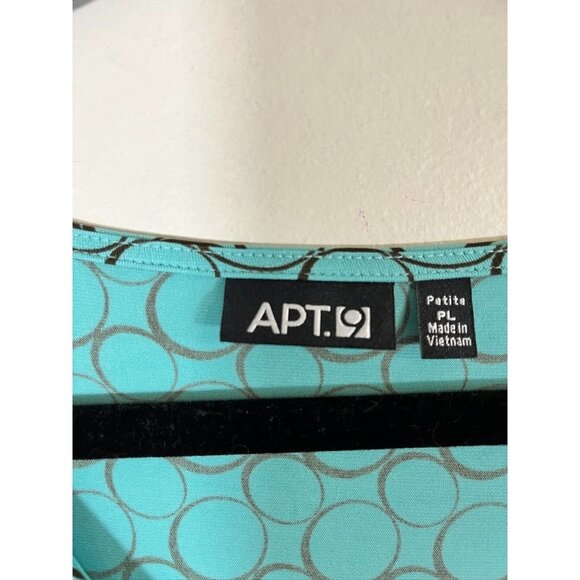 Retro Babydoll Top PL Blue Peplum Y2K Classic Chic Preppy Artsy Funky Disco 80s - Picture 2 of 13